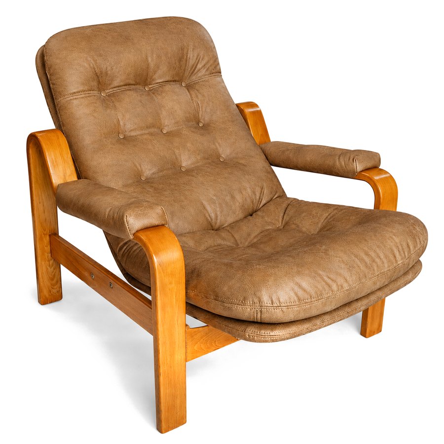 Sillón escandinavo mid-century (Nelo Möbel)