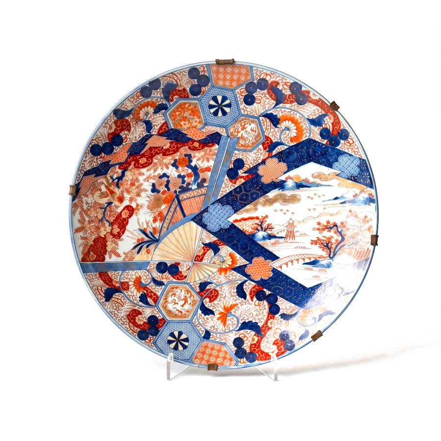 Plato imari japonés